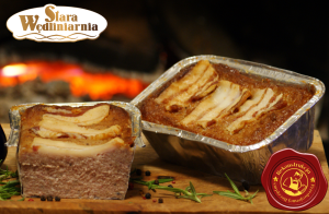 Pasztet słoninką zapiekany wg receptury z 1931r. 450 g